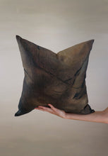 Load image into Gallery viewer, River &amp; Isle Umber Marble Cushion 50x50
