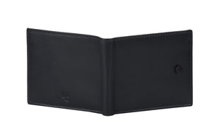 Lund & Co Knapp Leather Wallet- Marine