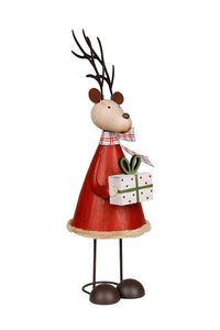 Flower Systems Metal Deer with Gift Large
