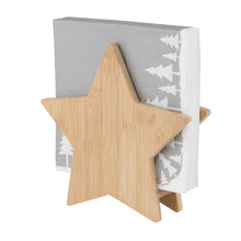 Load image into Gallery viewer, Rader Bamboo Star Napkin Holder
