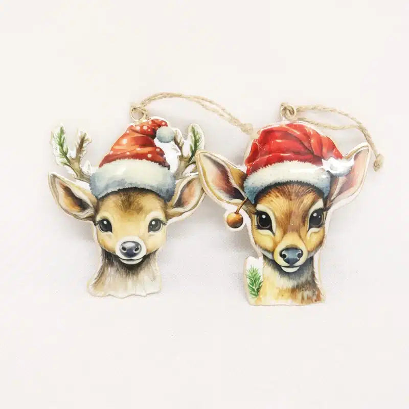 Le Forge Vintage Bambi Head Hangers