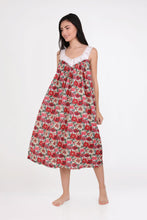 Load image into Gallery viewer, Arabella V-neck Nightie- Floral 4
