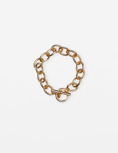 Stella & Gemma Chunky Fob Bracelet- Gold