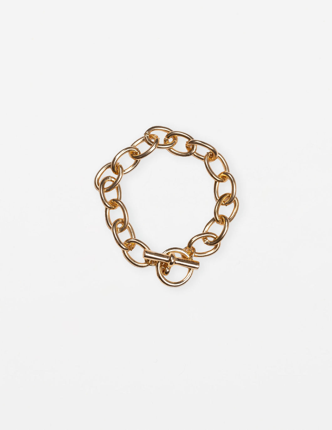 Stella & Gemma Chunky Fob Bracelet- Gold