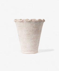 French Country Collections Wavy Planter Vase