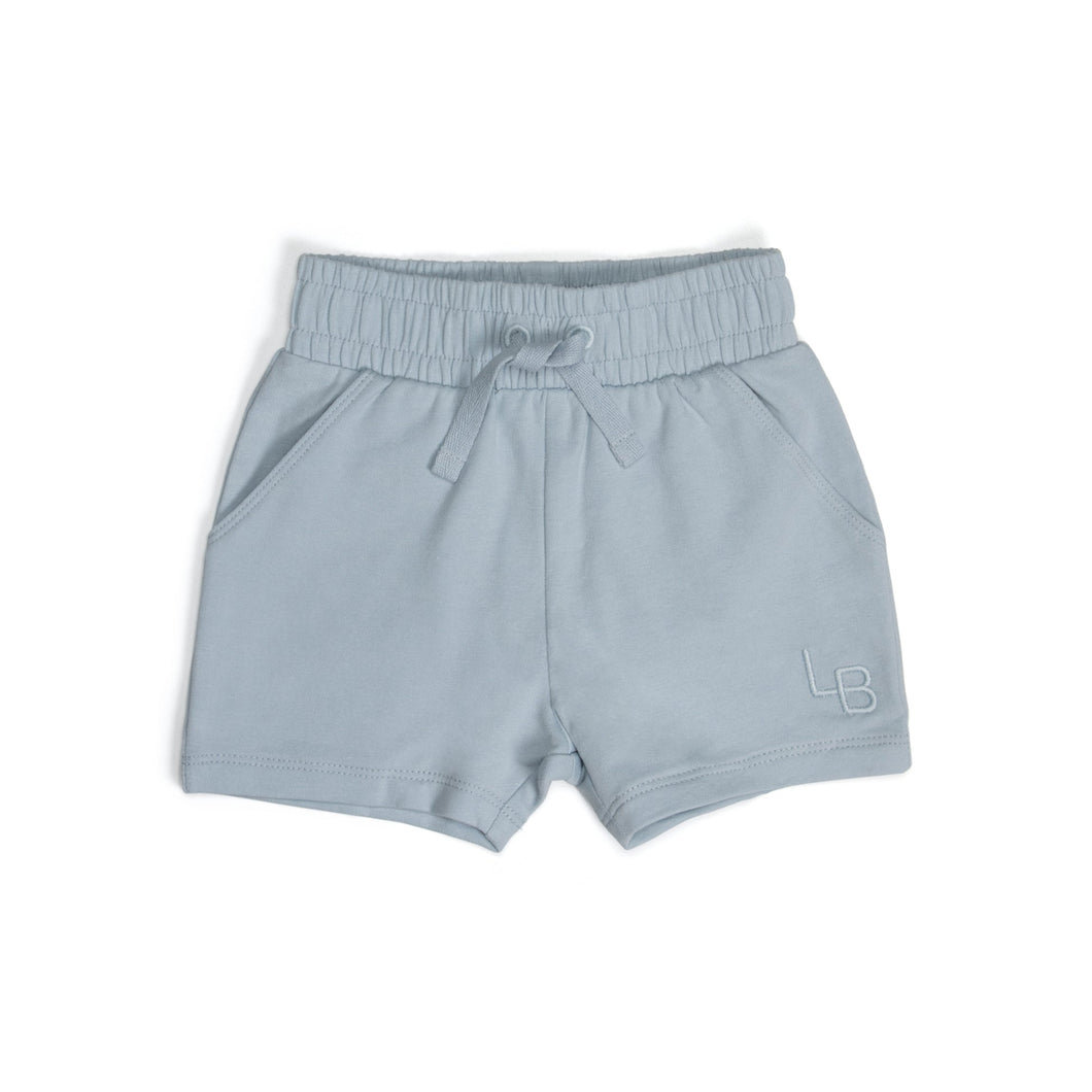 Little Bee by Dimples Cotton Shorts- Blue