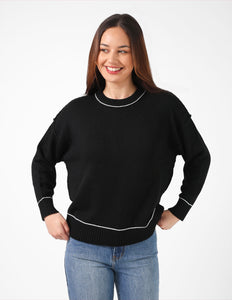 Stella & Gemma Denver Jumper- Black