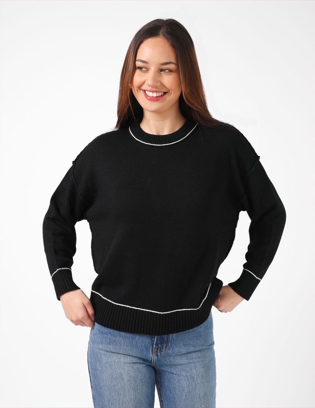 Stella & Gemma Denver Jumper- Black