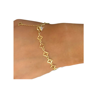 Lindi Kingi Gold Byzante Embrace Bracelett