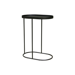 Maytime Studio Arlo Sofa Tray Table- Black & Army Grey Green