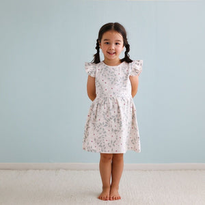 Burrow & Be Bellis Flutter Sleeve Dress
