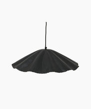 Load image into Gallery viewer, French Country Collections Crimped Pendant Black and Gold Small
