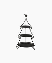 Load image into Gallery viewer, French Country Collections Tiered Christmas Stand Small
