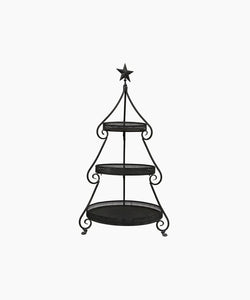 French Country Collections Tiered Christmas Stand Small