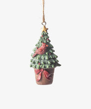 Load image into Gallery viewer, French Country Collections Hanging Potted Tree with Bird
