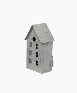 French Country Collections Tealight House Zinc Tall