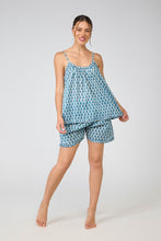 Load image into Gallery viewer, Arabella Printed Blue Pyjama Set

