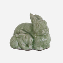 Load image into Gallery viewer, CC Interiors Rabbits in Moss Green
