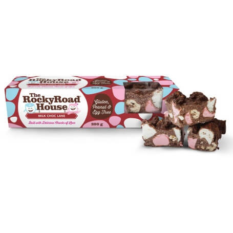 The Rocky Road House Milk Choc Lane Rocky Road 200g