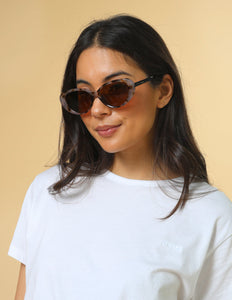 Stella & Gemma Sahara Sunglasses- Marble Tort