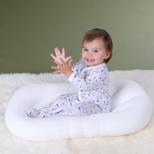 Load image into Gallery viewer, Little Bee by Dimples Cotton Babygrow- Floral
