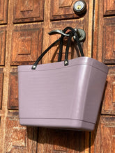 Load image into Gallery viewer, Hinza Small Plum Bag- Green Plastic
