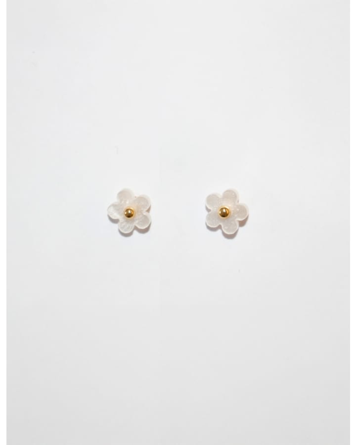 Stella & Gemma Mother of Pearl Flower Earrings