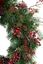 Load image into Gallery viewer, Flower Systems Woodland Redberry Wreath 60cm Large
