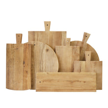Load image into Gallery viewer, Hawthorne Artisan Curved End Serving Board- 48cm with Handle
