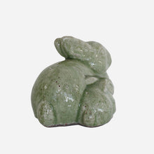 Load image into Gallery viewer, CC Interiors Rabbits in Moss Green
