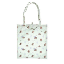 Load image into Gallery viewer, Wrendale Designs Foldable Shopping Bag- &#39;Awakening&#39;Hedgehog
