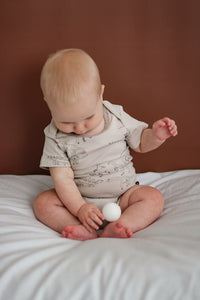 Burrow & Be Dino Roar Bodysuit Short Sleeve