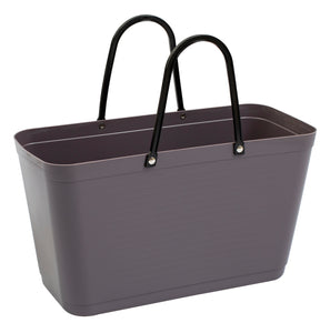 Hinza Large Plum Bag- Green Plastic