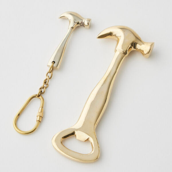 Pilbeam Hammer Club Bottle Opener & Keyring Set