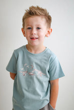 Load image into Gallery viewer, Burrow &amp; Be Dino Roar Placement T-Shirt
