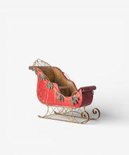 Load image into Gallery viewer, French Country Collections Holly Santa Sleigh
