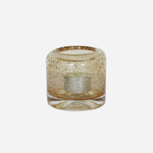 Load image into Gallery viewer, CC Interiors Amber Glass Candle Holder
