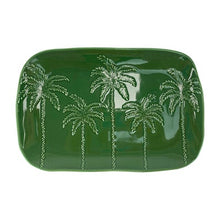 Load image into Gallery viewer, Annabel Trends Coconut Bay Rectangle Plate- Green Palm
