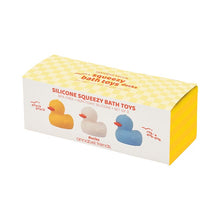 Load image into Gallery viewer, Annabel Trends Silicone Squeezy Bath Toys set of 3- Ducks
