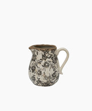Load image into Gallery viewer, French Country Collections Black Floral Jug Short
