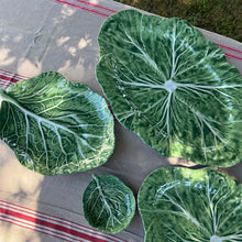 Load image into Gallery viewer, Le Forge Melamine Cabbage Leaf Large Platter

