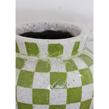 Load image into Gallery viewer, CC Interiors Lime Checker Jug
