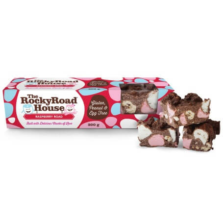 The Rocky Road House Raspberry Road Rocky Road 200g