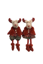 Load image into Gallery viewer, Flower Systems Mstr Moose Sitting Red/Taupe Small
