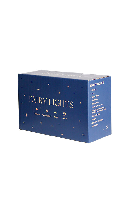 Flower Systems 288 LED Fairy Lights Warm White 7.2m