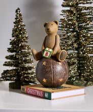 Load image into Gallery viewer, French Country Collections Bear on Ball
