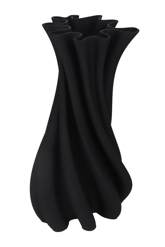 Flower Systems Camila Black 3D Ceramic Vase