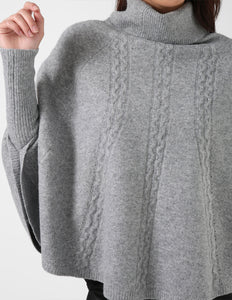 Stella & Gemma Joey Poncho Grey
