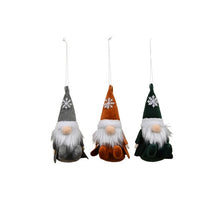 Load image into Gallery viewer, Maytime Velvet Hanging Nordic Santas

