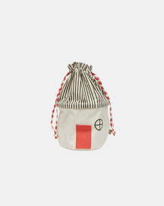 OYOY Koya Storage Basket Small- Cherry Red 26x40cm